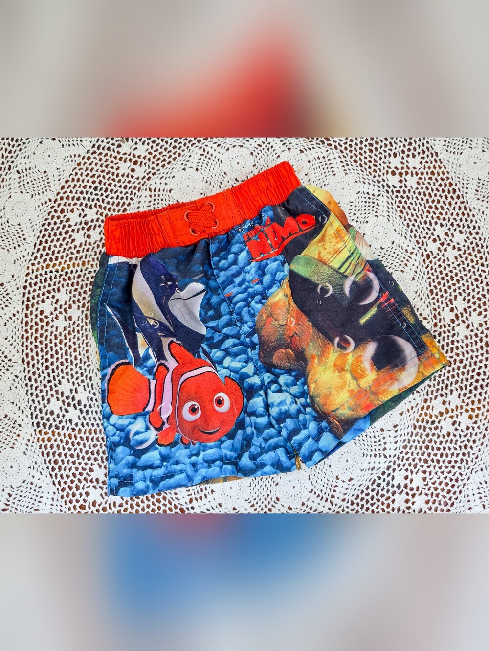Vintage Y2K Finding Nemo Swim Trunks
